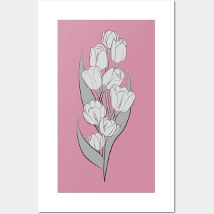 Tulip Bunch Posters and Art